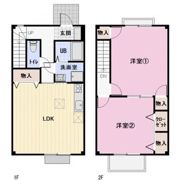 ブランシェ美くしAの間取り画像