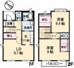 パルモ長束 B棟の間取り画像