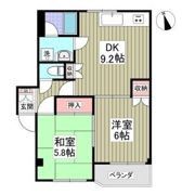 シティコートFUJIの間取り画像