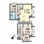 シャーメゾン大野城中央の間取り画像