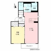 プロスパー天神の間取り画像