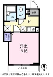 ハピネス西日暮里の間取り画像