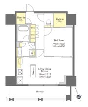 プライムメゾン横濱日本大通の間取り画像