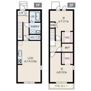 Ge sorriso(ジ ソリーソ)の間取り画像