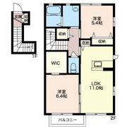 メゾン・ド・華 Dの間取り画像