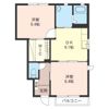 コンフォール Cの間取り画像