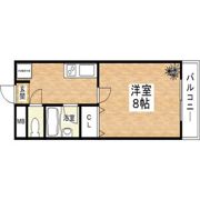ドミール長原の間取り画像