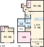 ベルリードネクストの間取り画像