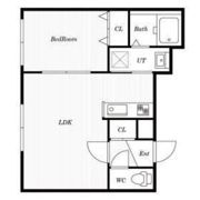 パークウエストBの間取り画像