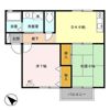 ブルースカイ Aの間取り画像