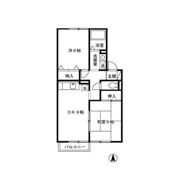 リビングタウン東通 Aの間取り画像