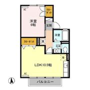 エピナール Aの間取り画像