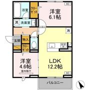 フェリスタの間取り画像