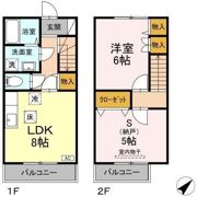ソシアNの間取り画像