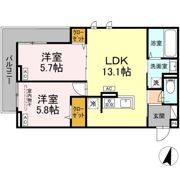 オードリーコートの間取り画像