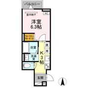 セレスティア関原の間取り画像