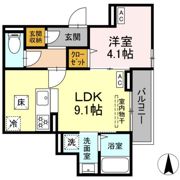 セレスティア関原の間取り画像