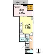 セレスティア関原の間取り画像
