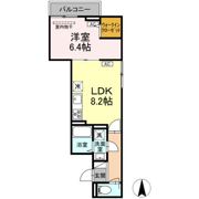 セレスティア関原の間取り画像