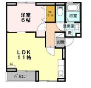 グリーンヒルの間取り画像