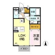 Alice Garden NAKAJIMA Cの間取り画像