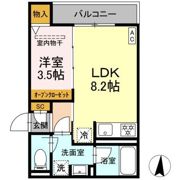 セレスティア本荘中ノ町 Aの間取り画像