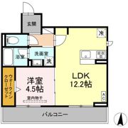 セレスティア本荘中ノ町 Aの間取り画像