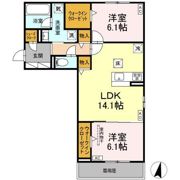 プルミエラムールの間取り画像