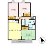 23番館 Aの間取り画像