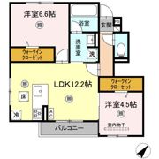 クレール森の間取り画像