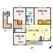 クレール森の間取り画像