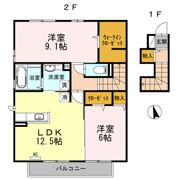 PATIO A棟の間取り画像