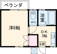 コーポかんだの間取り画像