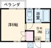 コーポかんだの間取り画像