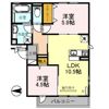 アゼリア東太子の間取り画像