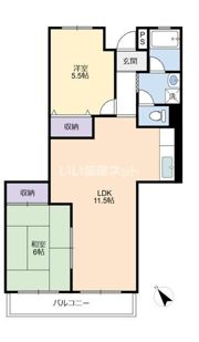 ハイツファミリエの間取り画像