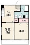 カーサ芝Ⅰの間取り画像