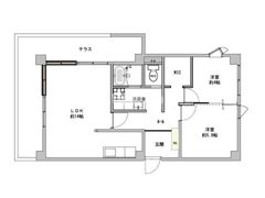グランテラス駅南の間取り画像