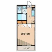 ダイヤモンドフラッツⅡの間取り画像