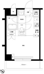 ルーブル新川崎の間取り画像