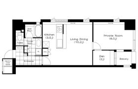 ジークレフ神戸元町の間取り画像