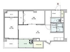 グランテラス駅南の間取り画像