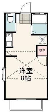 フェリウス東千代田IIIの間取り画像