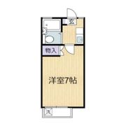 アクアコート調布Ⅱの間取り画像