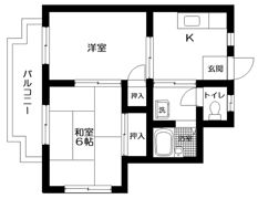 エステカーサ藤沢本町の間取り画像