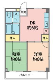 第2京香ビルの間取り画像