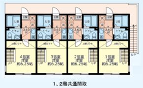 クリムゾンハイツ的場の間取り画像