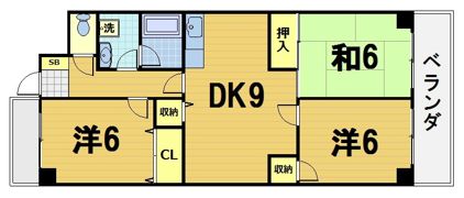 HITOMI BLDG. 綾小路からすまの間取り画像