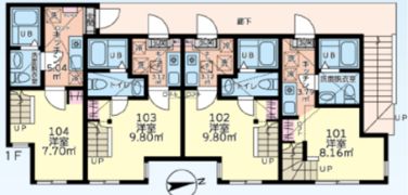 （仮称）シティハイツ三田の間取り画像