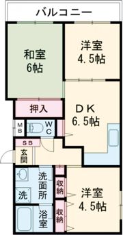 アルコ・ラ・カーサ姫路土山の間取り画像
